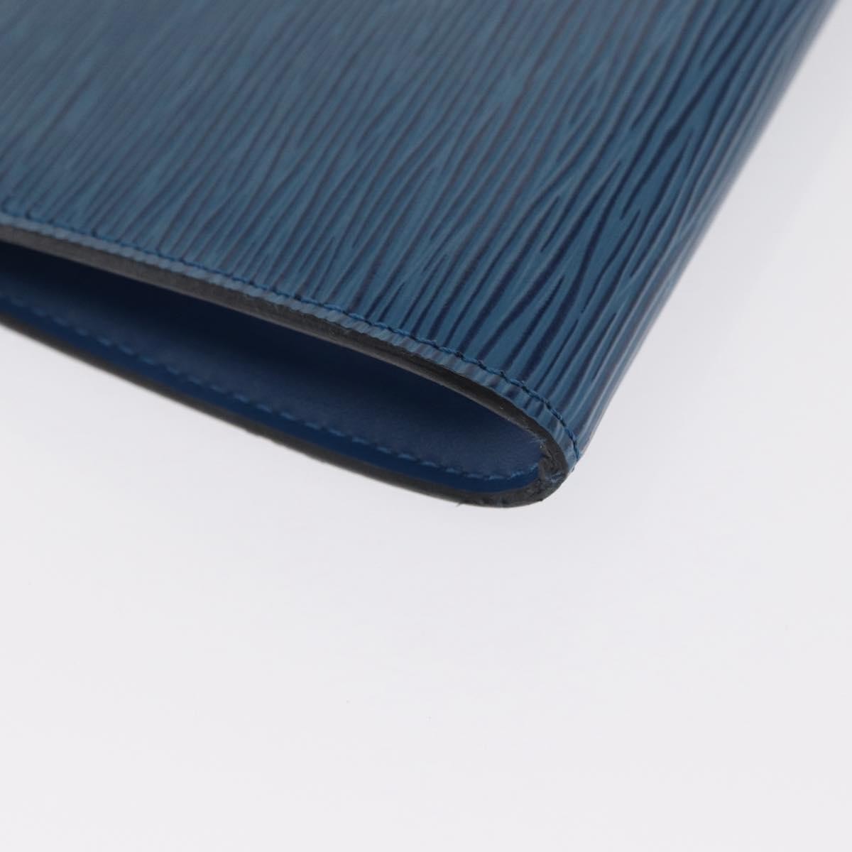 Louis Vuitton Pochette Accessoires Epi Leather, Blue, Leather, Clutch