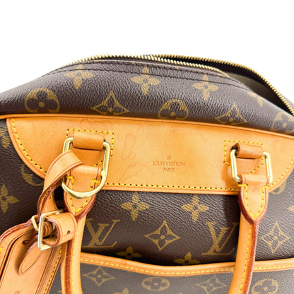 Louis Vuitton Trouville Monogram Canvas, Brown, Canvas, Handbag