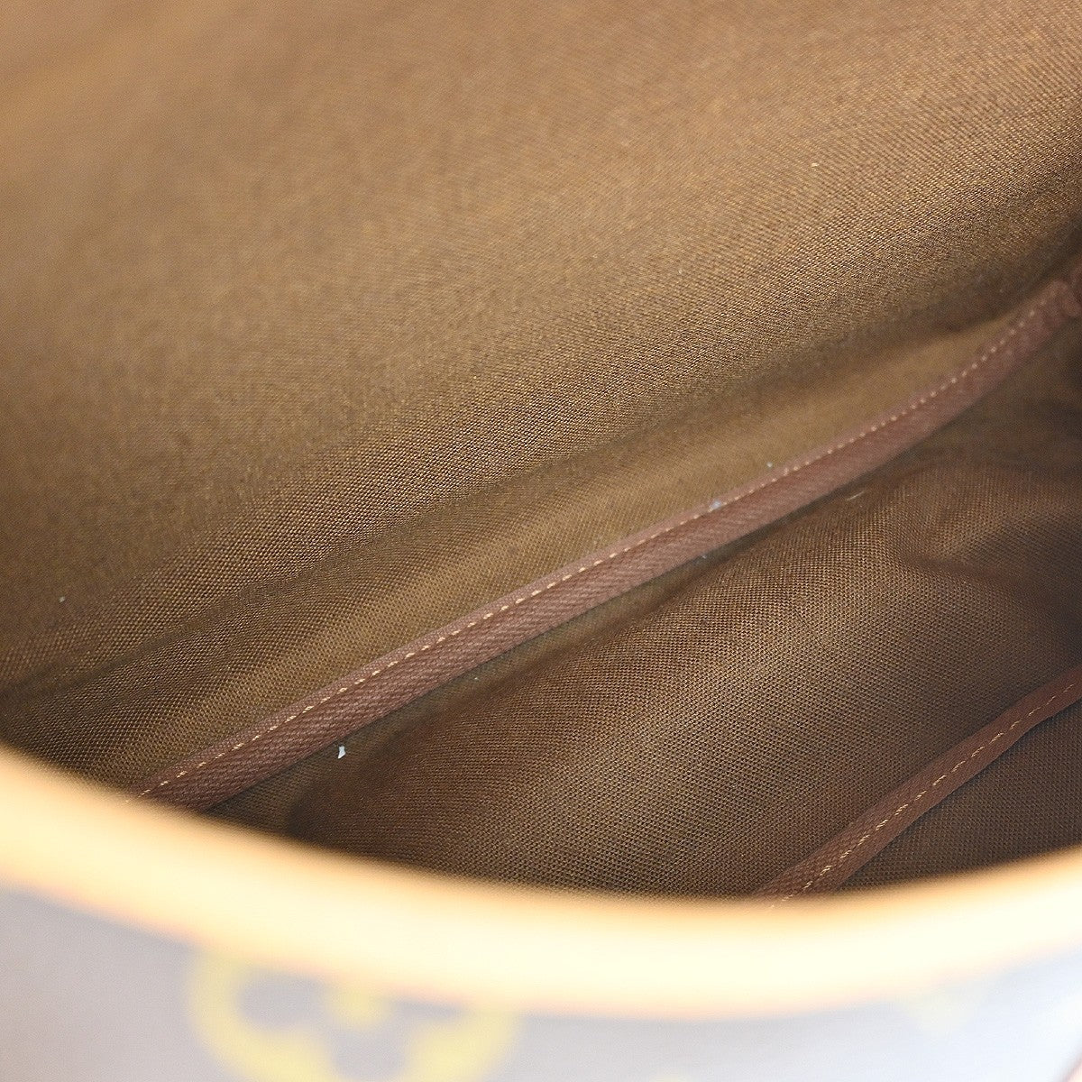 Louis Vuitton Saumur Monogram, Brown, Canvas, Shoulder Bag