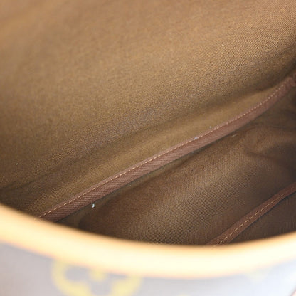 Louis Vuitton Saumur Monogram, Brown, Canvas, Shoulder Bag
