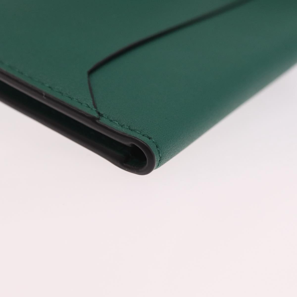 Cartier Coin Purse Must de Cartier Leather, Green, Leather, Wallet