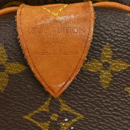 Louis Vuitton Keepall Monogram, Brown, Canvas, Travel Bag
