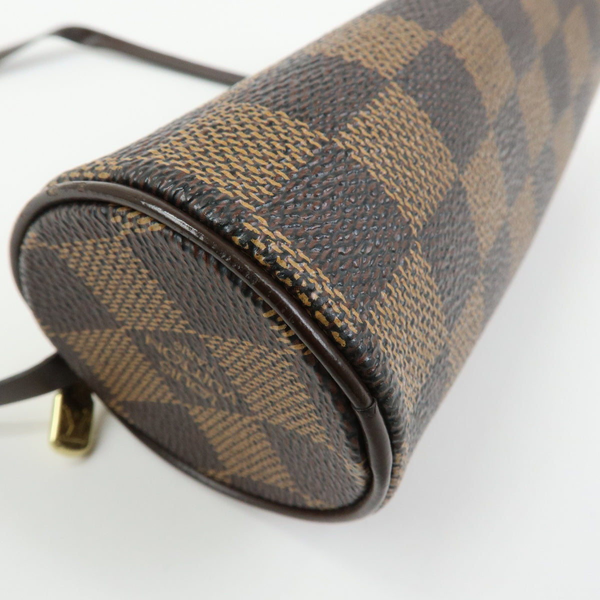 Louis Vuitton Papillon Pochette Damier, Brown, Canvas, Clutch