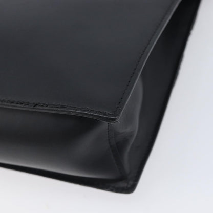 Valentino Garavani VLTN Wristlet Clutch Printed Leather, Black, Leather, Clutch