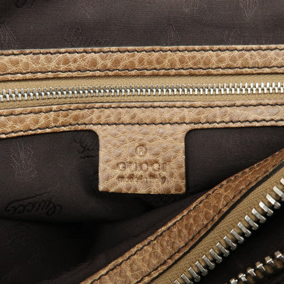 Gucci Bamboo Bar GG Canvas, Beige, Canvas, Shoulder Bag