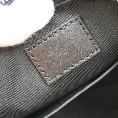 Louis Vuitton Trio Messenger Reverse Monogram Eclipse Canvas, Black, Canvas, Shoulder Bag