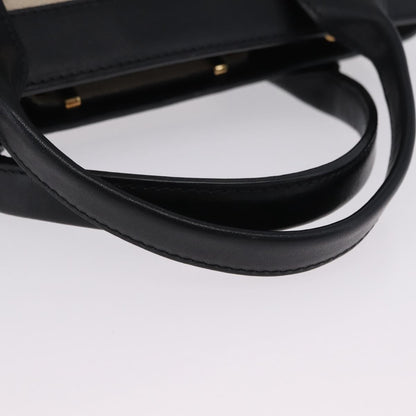 Chloe Alice Satchel Leather, Black, Leather, Handbag