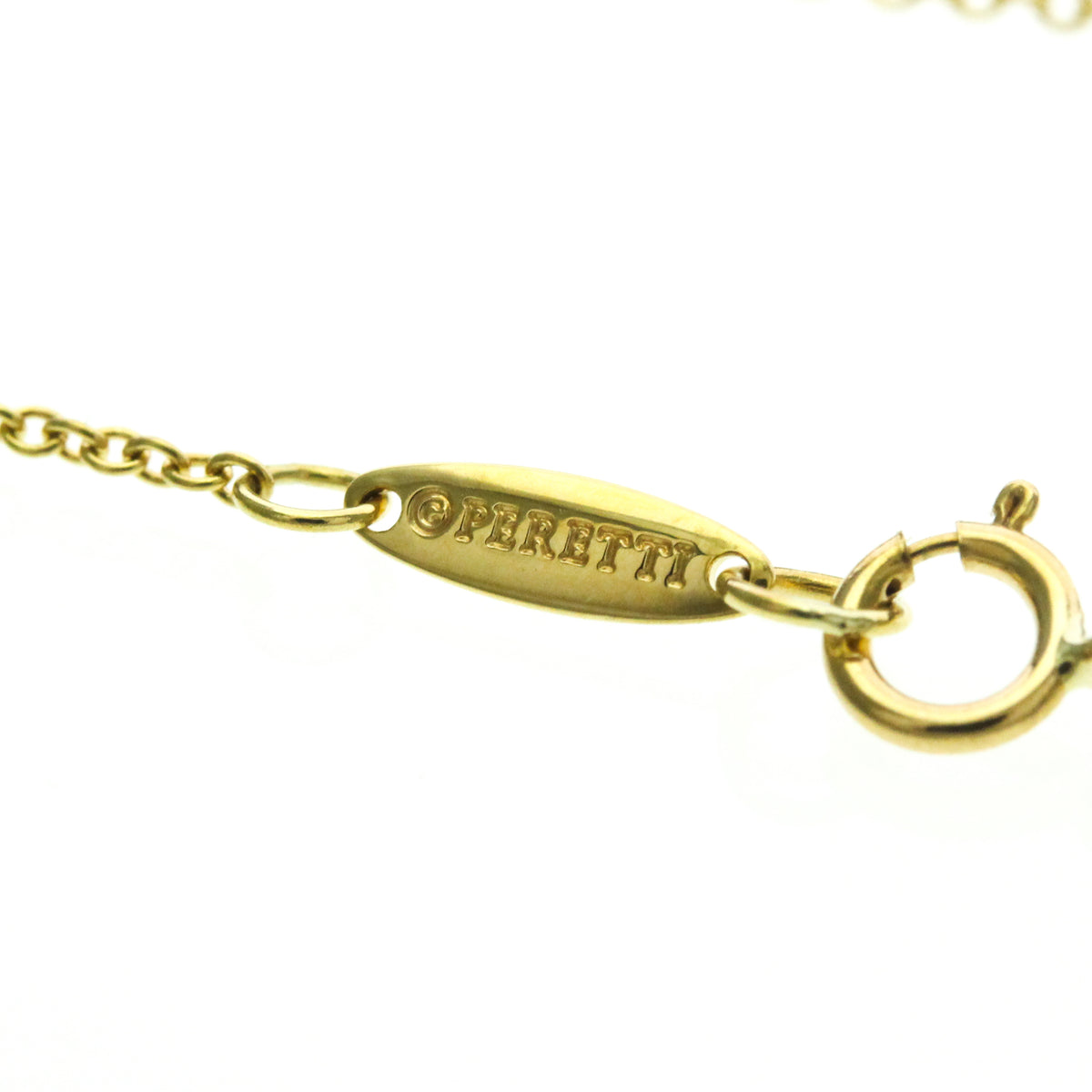 Tiffany & Co. Elsa Peretti Open Heart Pendant 18K Yellow Gold, Gold, Yellow Gold, Necklace