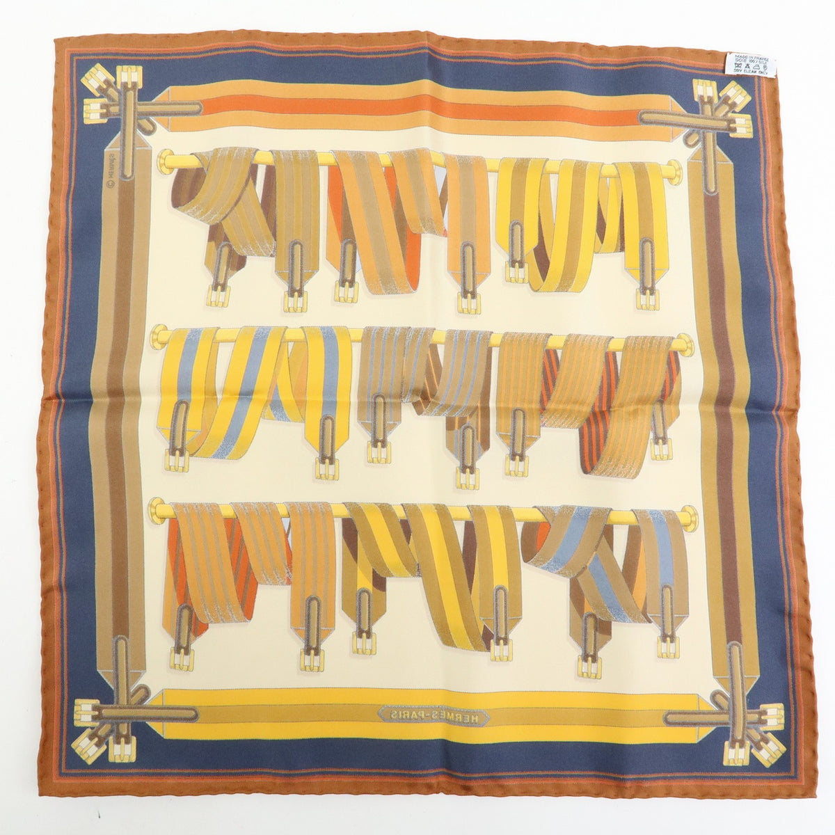 Hermes Carré 42 Silk, Multicolour, Silk, Scarf