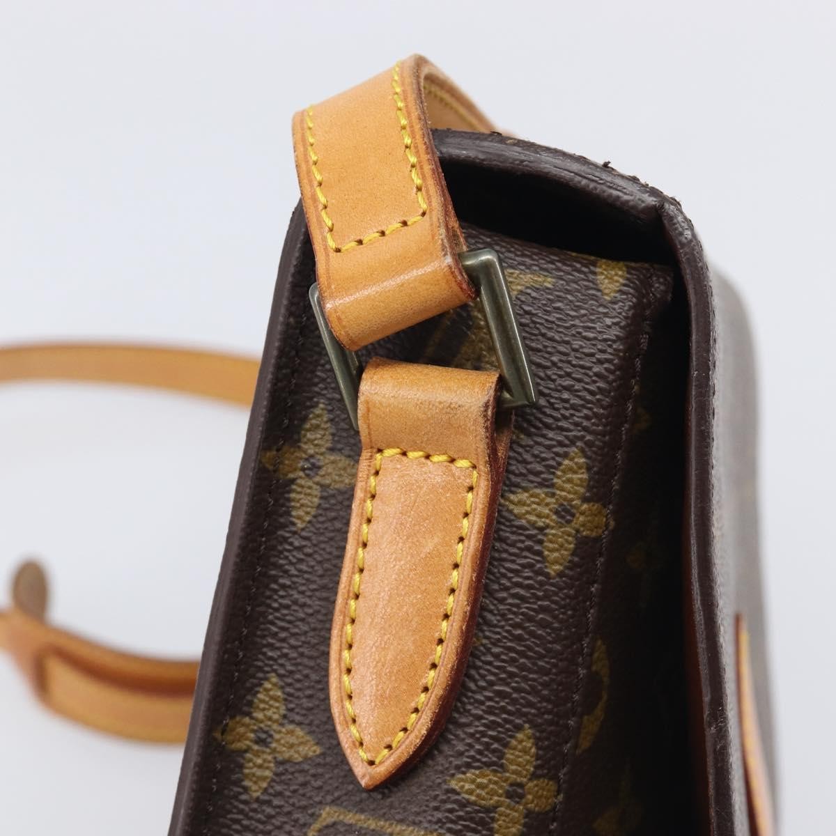 Louis Vuitton Saint Cloud Monogram Canvas, Brown, Canvas, Handbag