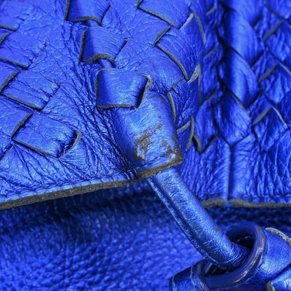 Bottega Veneta Intrecciato Handbag Intrecciato, Metallic, Leather, Handbag