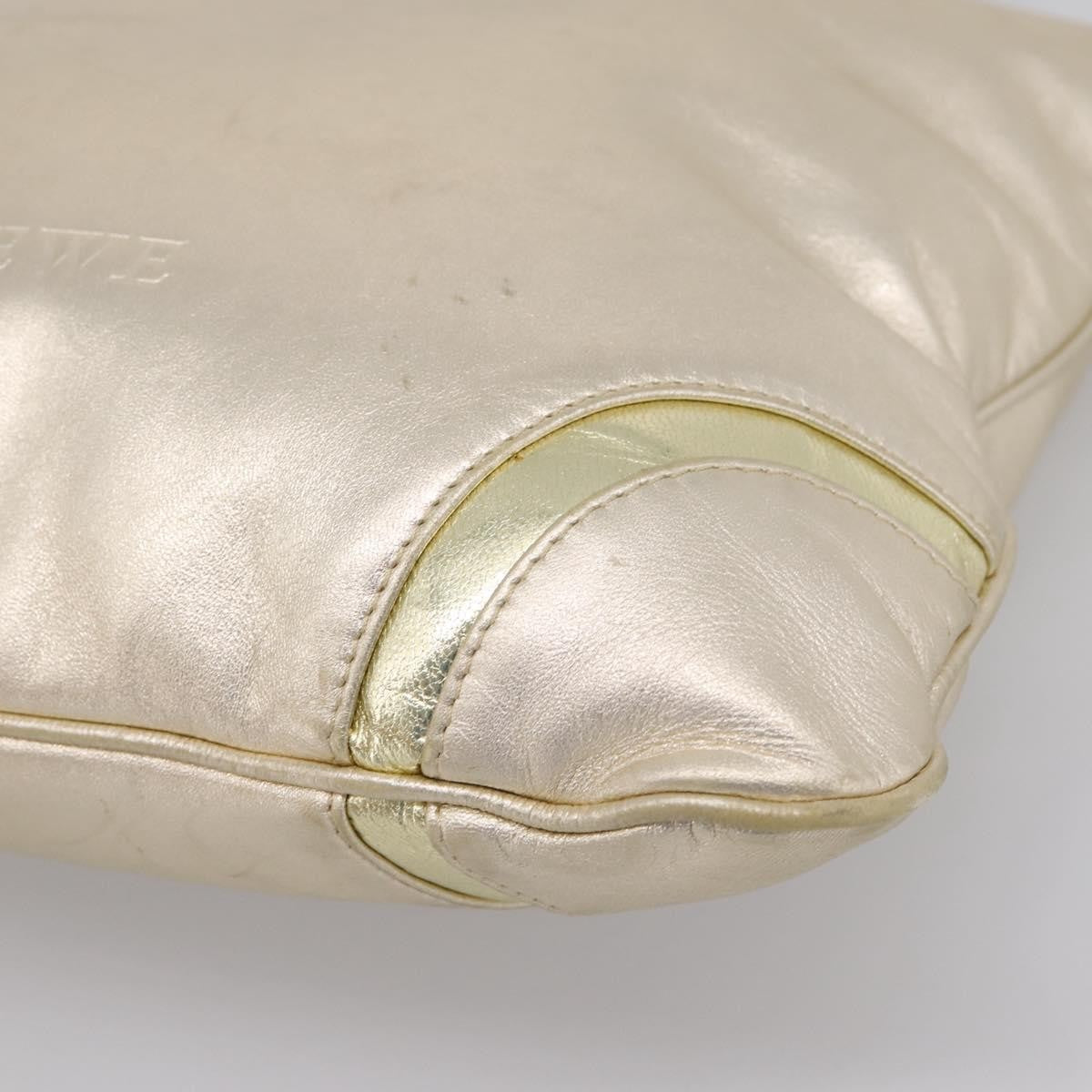 Loewe Vintage Leather, Gold, Leather, Shoulder Bag