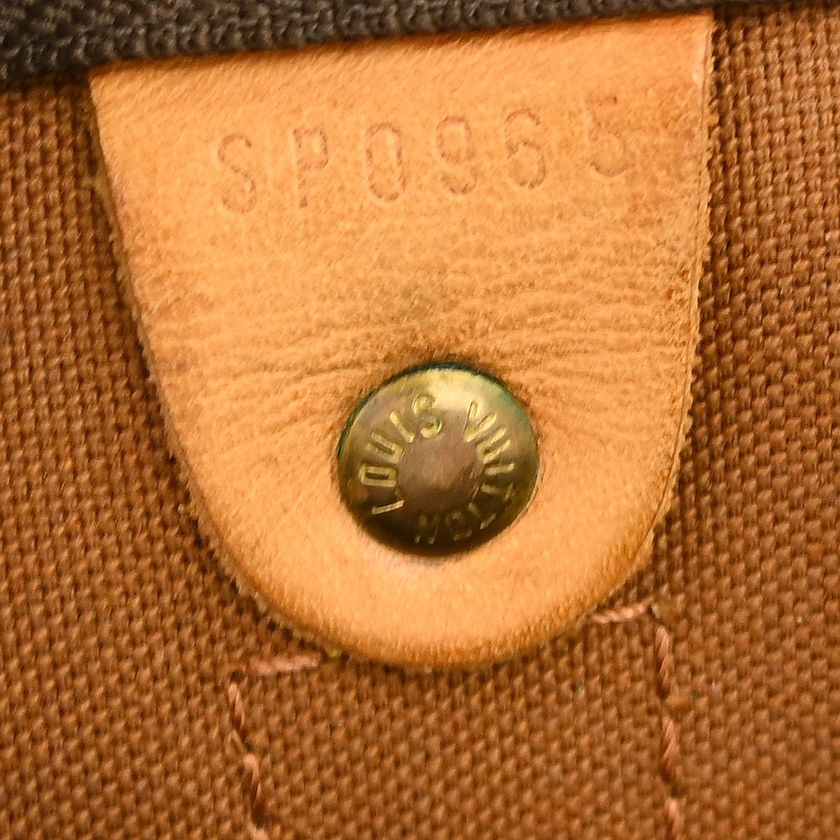 Louis Vuitton Keepall Monogram, Brown, Canvas, Travel Bag