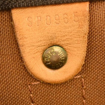 Louis Vuitton Keepall Monogram, Brown, Canvas, Travel Bag