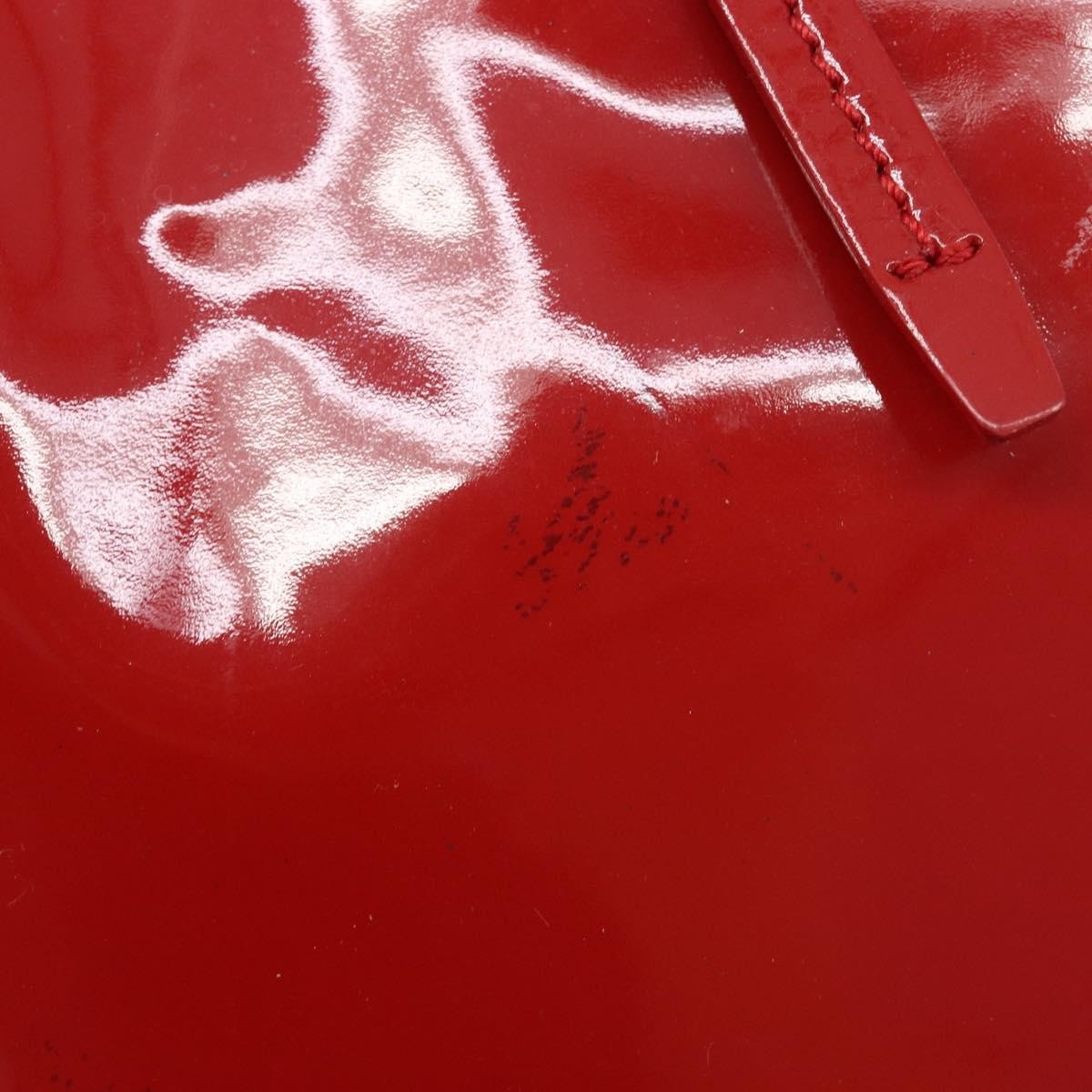 Salvatore Ferragamo Gancini Tote Patent Leather, Red, Patent Leather, Tote Bag
