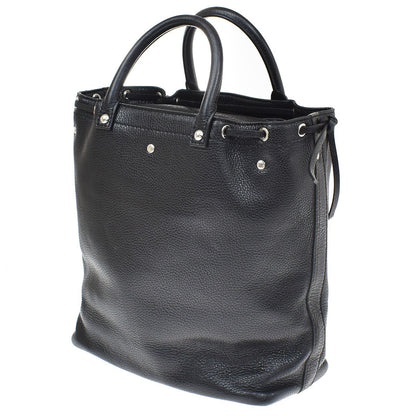 Louis Vuitton Trunks and Bags Shoe Tobago Leather, Black, Leather, Handbag