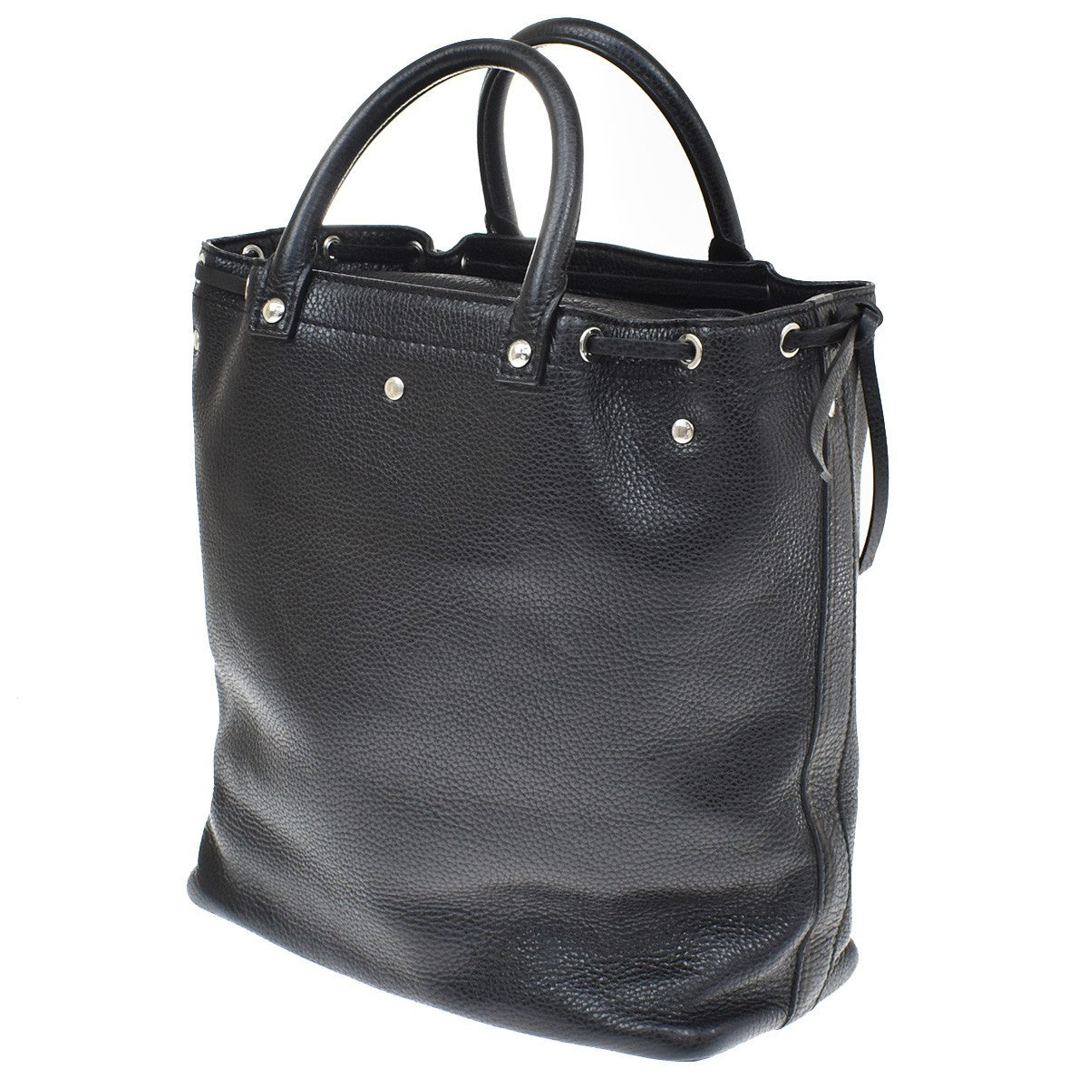 Louis Vuitton Trunks and Bags Shoe Tobago Leather, Black, Leather, Handbag