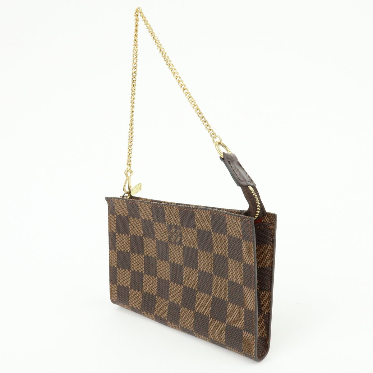 Louis Vuitton Marais Bucket Zip Damier, Brown, Canvas, Clutch