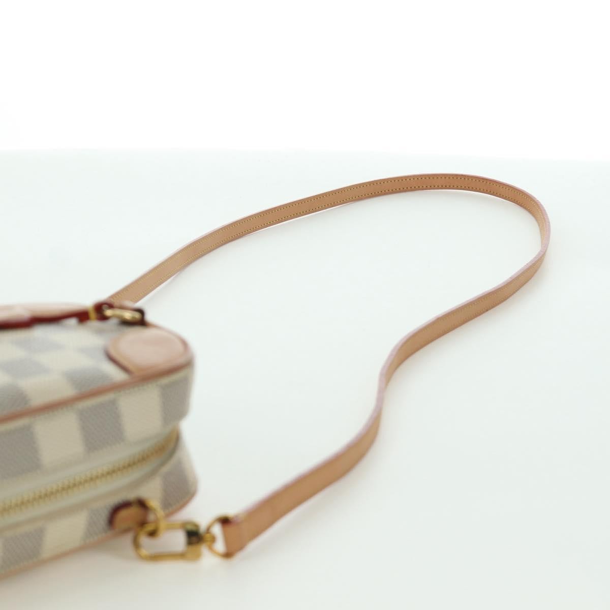Louis Vuitton NeoKapi Handag Damier Ebene, Beige, Canvas, Clutch