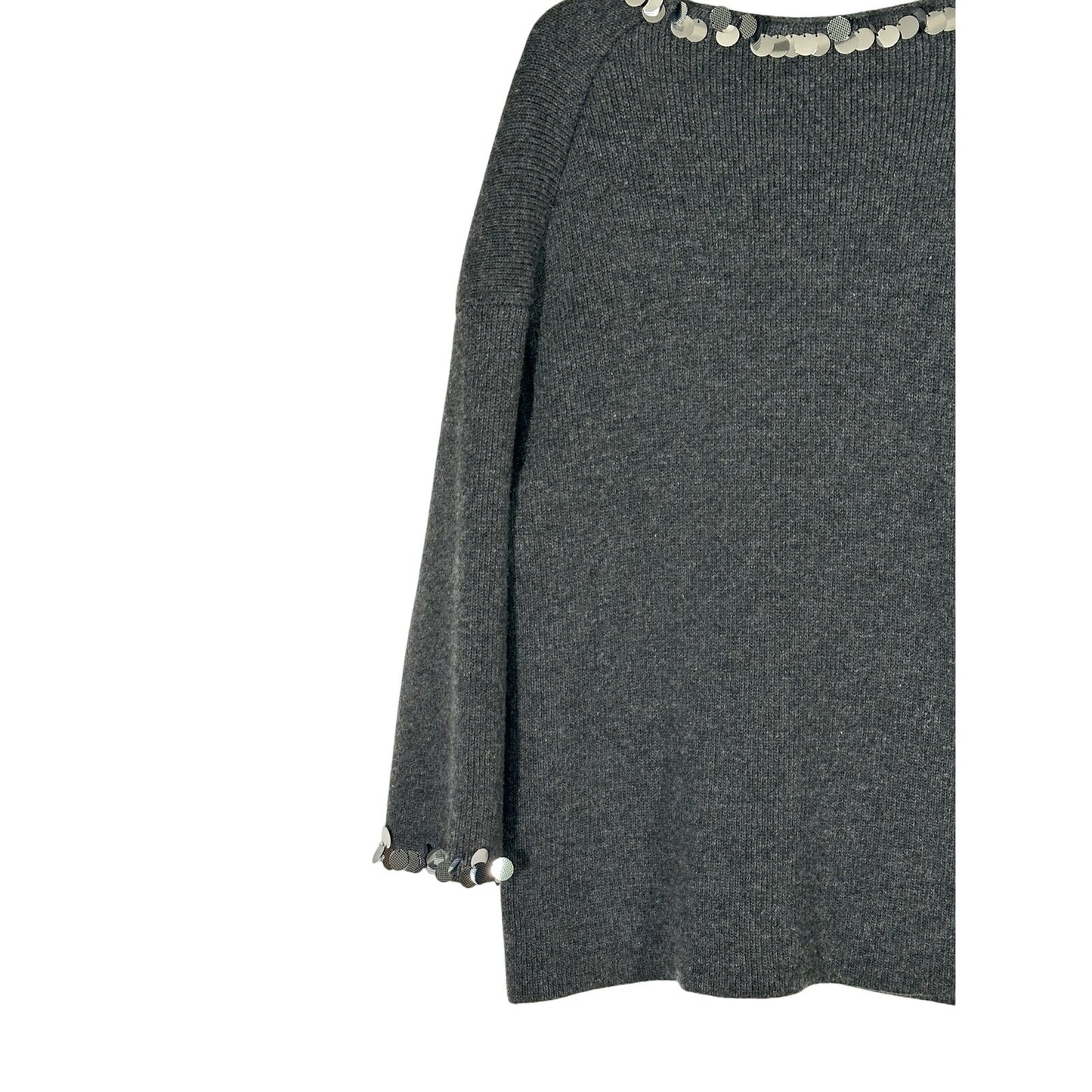 CHRISTOPHER KANE Sequin Wool Cardigan