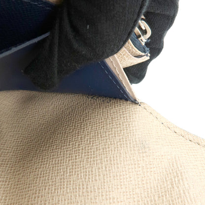 Louis Vuitton Emilie Epi Leather, Blue, Leather, Wallet