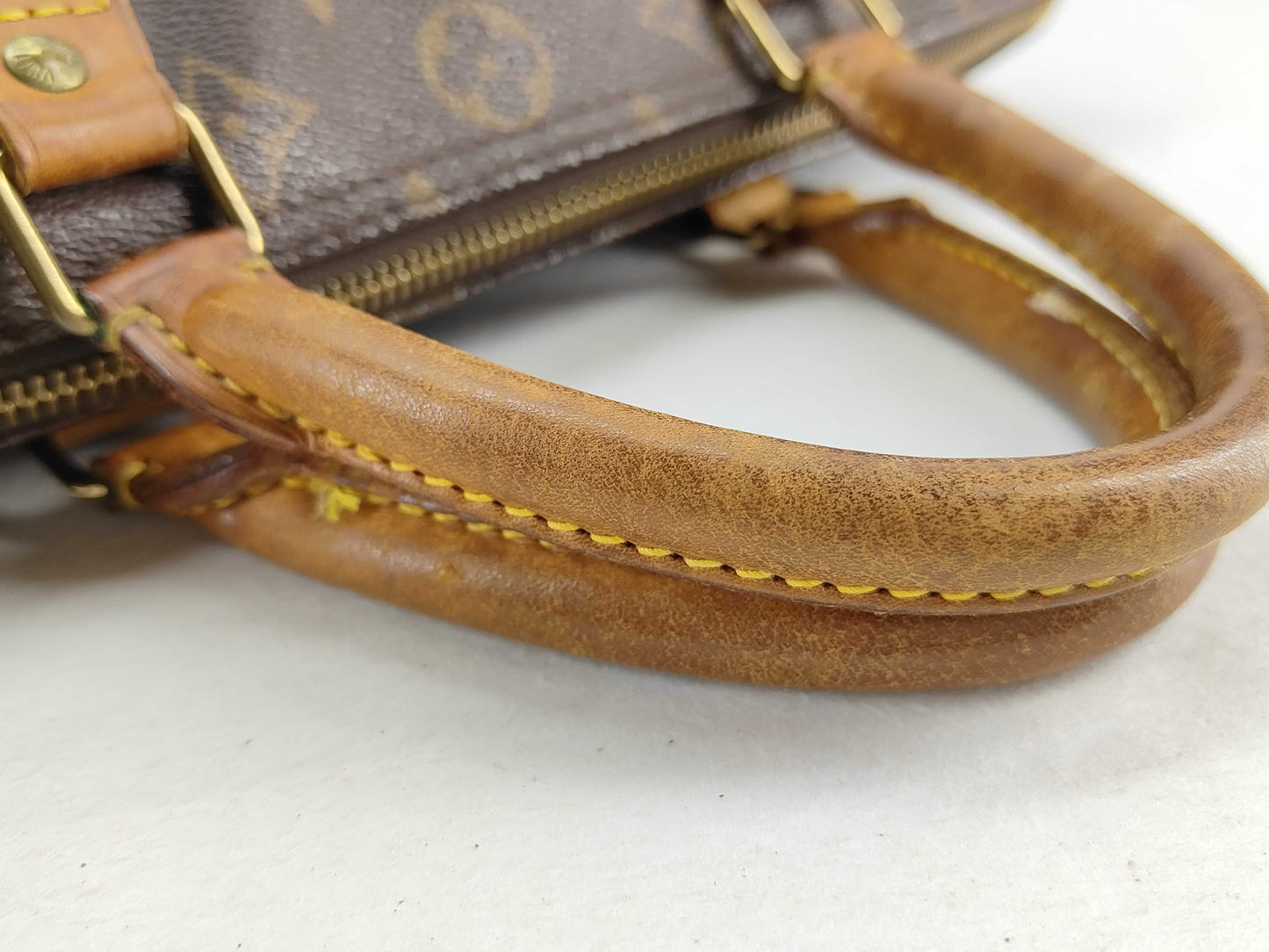 Louis Vuitton Speedy Monogram Canvas, Brown, Canvas, Handbag