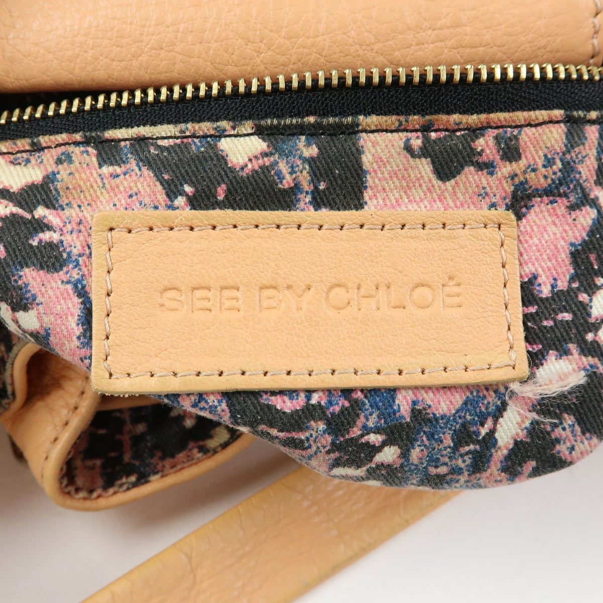 Chloe shoulder bag Leather, Orange, Leather, Shoulder Bag