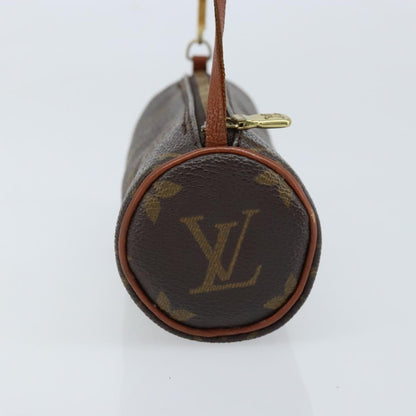 Louis Vuitton Papillon Pochette Monogram Canvas, Brown, Canvas, Clutch