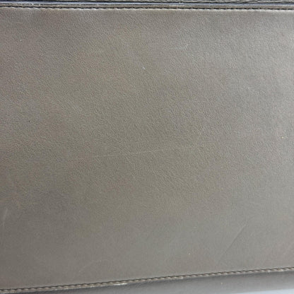 Celine Tricolor Trapeze Leather, Brown, Leather, Handbag