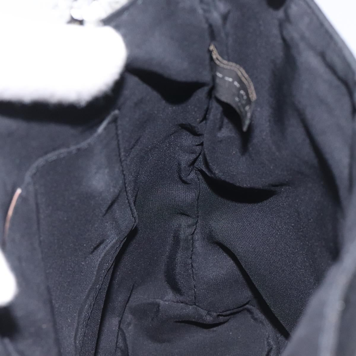 Bottega Veneta Vintage Nylon, Black, Nylon, Handbag