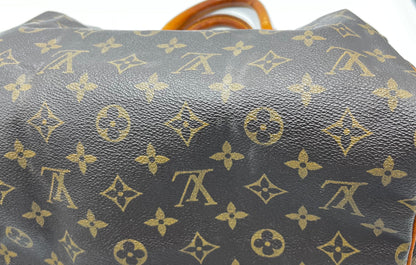 Louis Vuitton Speedy Handbag Monogram Canvas, Brown, Canvas, Handbag