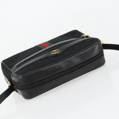 Gucci Ophidia GG Canvas, Black, Canvas, Shoulder Bag