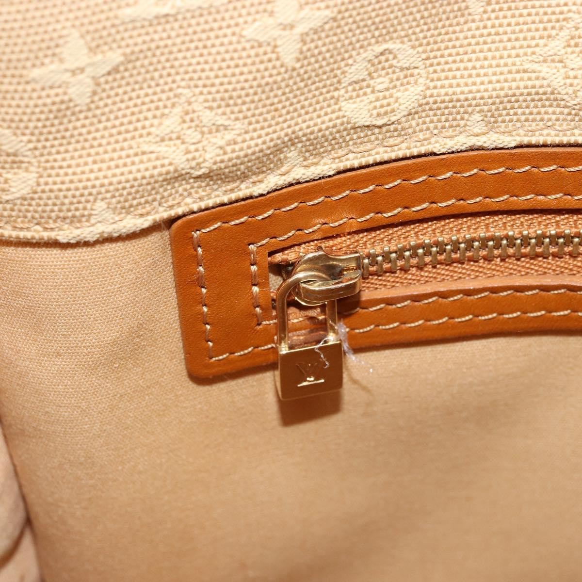 Louis Vuitton Mary Kate Messenger Mini Lin, Beige, Canvas, Shoulder Bag