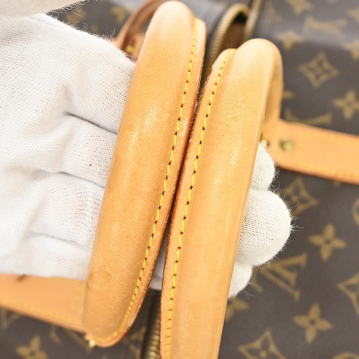 Louis Vuitton Keepall Monogram Canvas, Brown, Canvas, Travel Bag