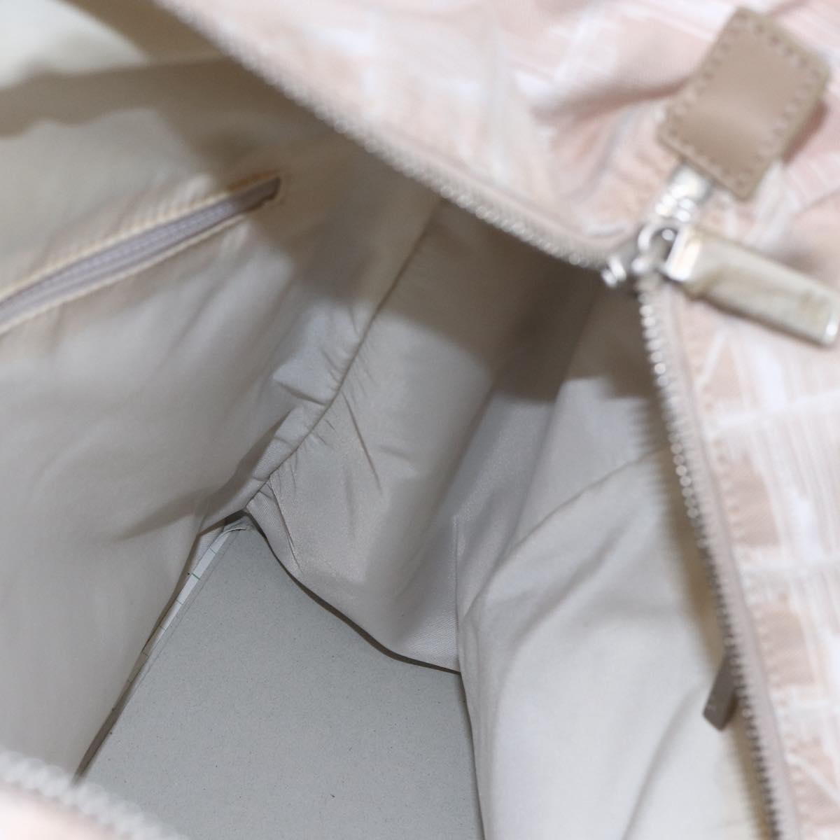 Chanel Travel Line Tote Nylon, Pink, Canvas, Tote bag