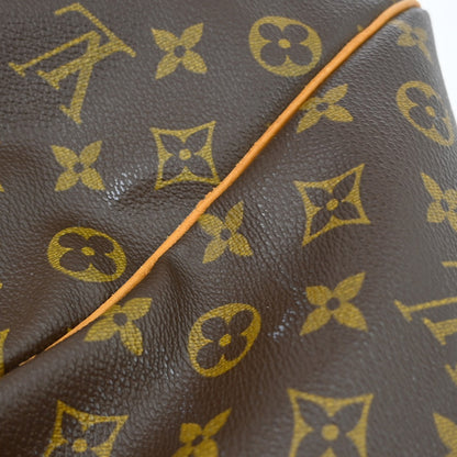 Louis Vuitton Keepall Bandoulière Monogram, Brown, Canvas, Travel Bag