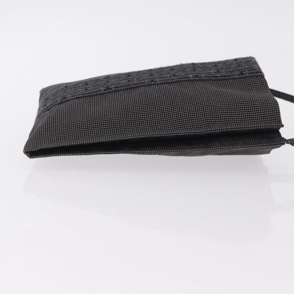 Hermes Herline Canvas, Gray, Canvas, Backpack
