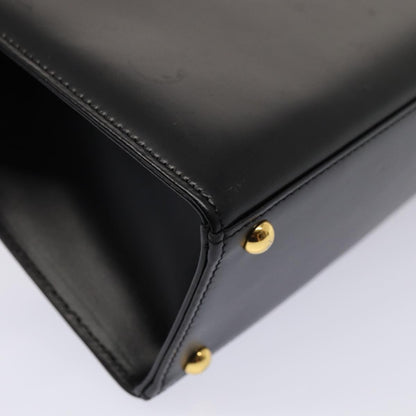 Givenchy Vintage 4G Leather, Black, Leather, Handbag