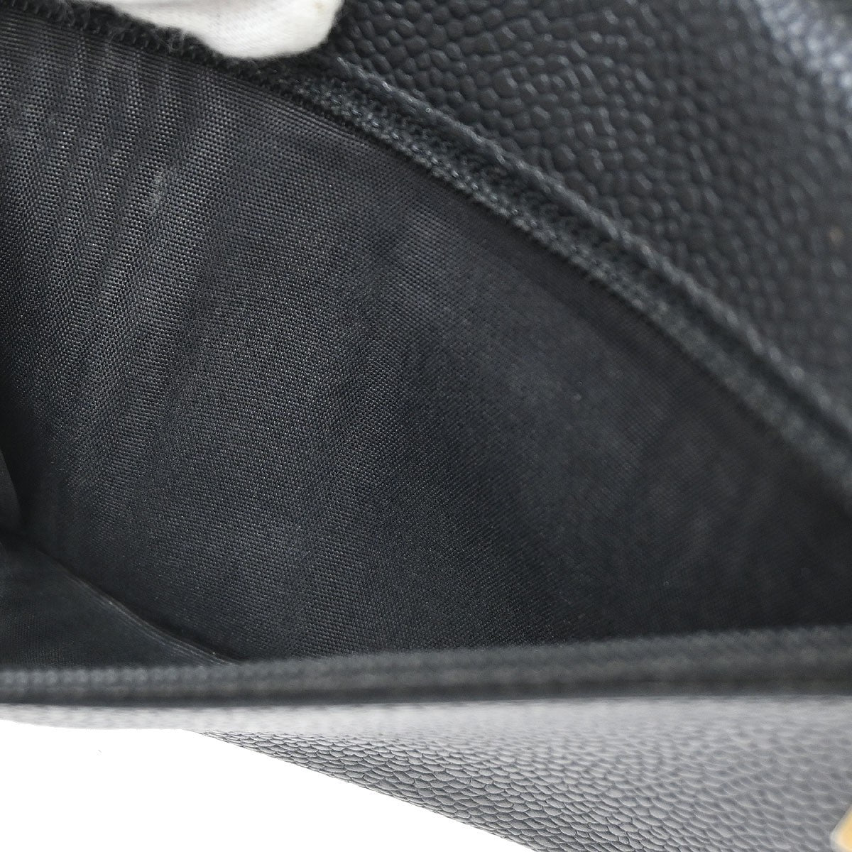 Chanel Timeless CC French Caviar, Black, Calfskin, Wallet