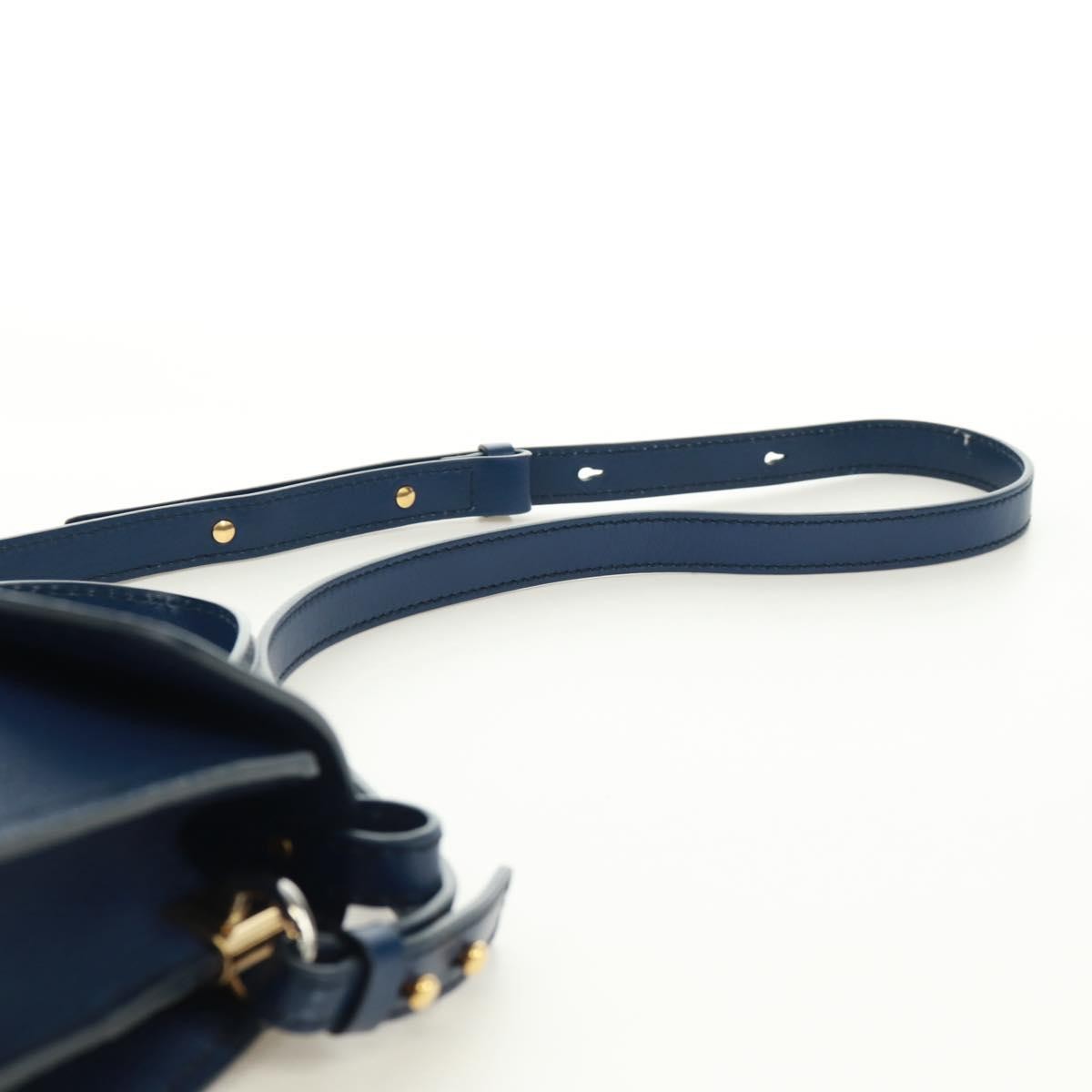 Chloe Aby Day Leather, Blue, Leather, Handbag