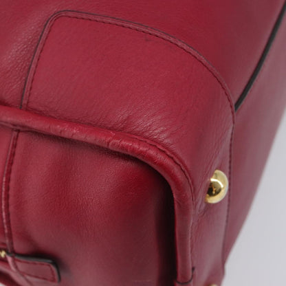 Loewe Amazona Leather, Red, Leather, Handbag
