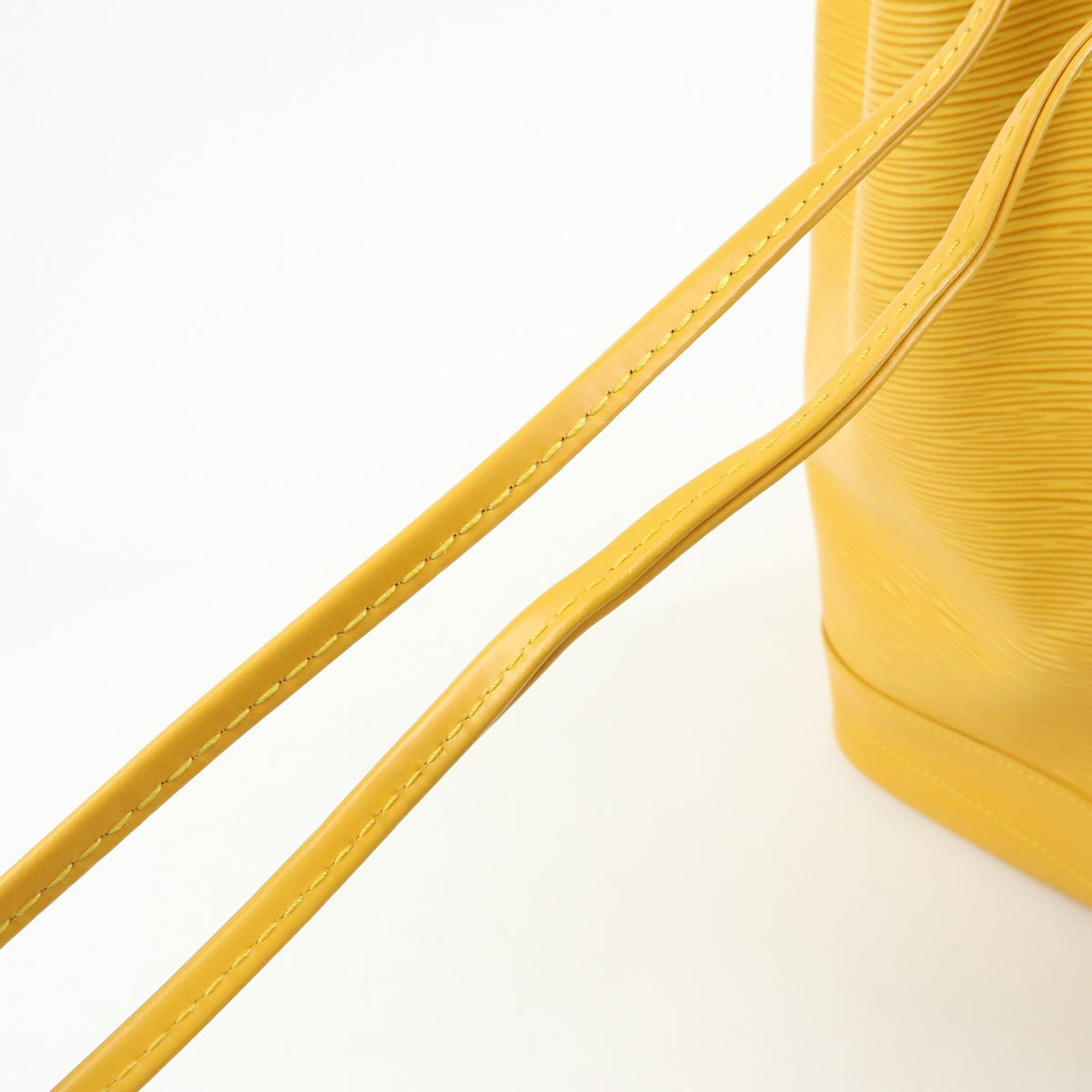 Louis Vuitton Noe Epi Leather, Yellow, Leather, Shoulder Bag