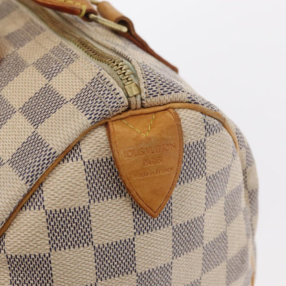 Louis Vuitton Speedy Mini HL Handbag Damier, BEIGE, CANVAS, Handbag