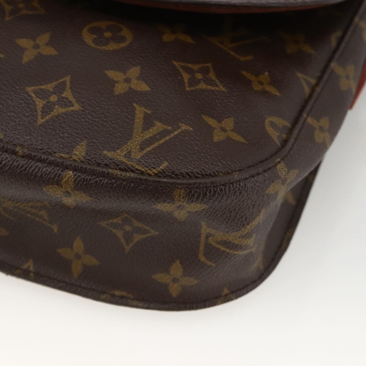 Louis Vuitton Saint Cloud Monogram Canvas, Brown, Canvas, Handbag