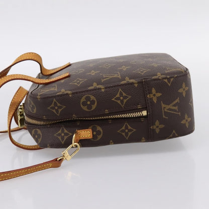 Louis Vuitton Spontini Monogram Canvas, Brown, Canvas, Handbag