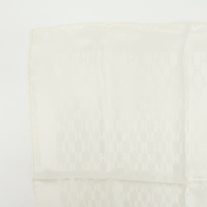 Hermes Carré 40 Silk, White, Silk, Scarf