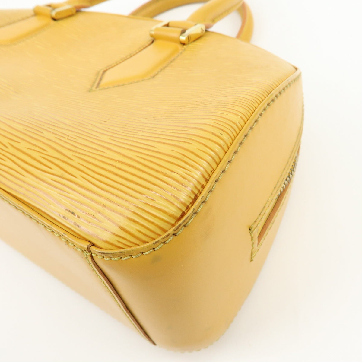 Louis Vuitton Jasmin Epi Leather, Yellow, Leather, Handbag