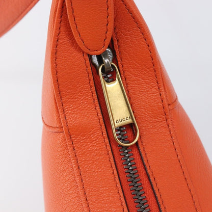 Gucci Aphrodite Leather, Orange, Leather, Shoulder Bag