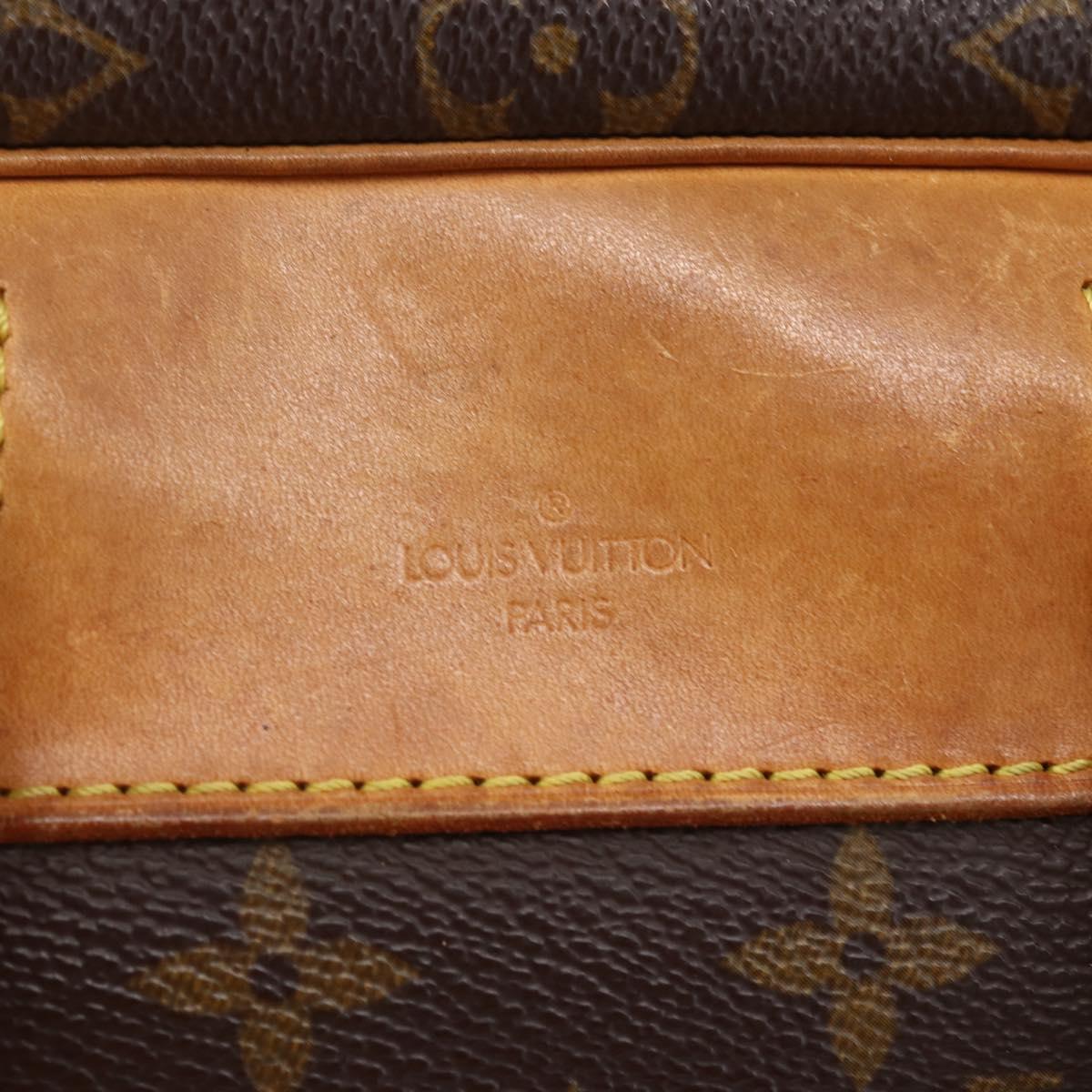 Louis Vuitton Deauville Handbag Monogram Canvas, BROWN, CANVAS, Handbag