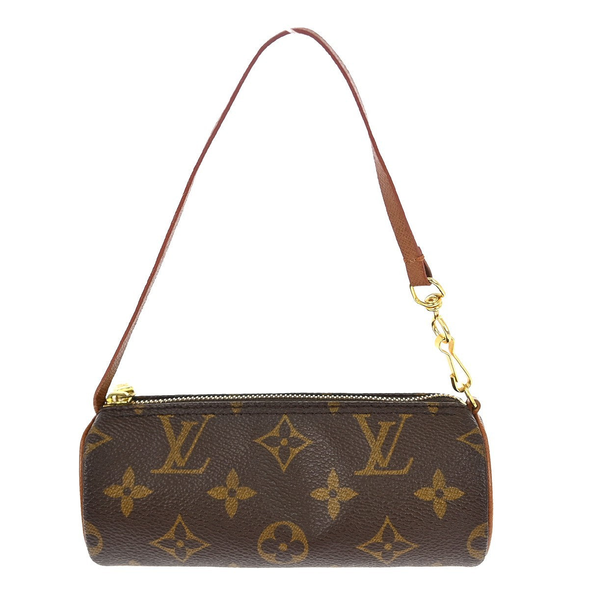 Louis Vuitton Papillon Pochette Monogram Canvas, Brown, Canvas, Clutch